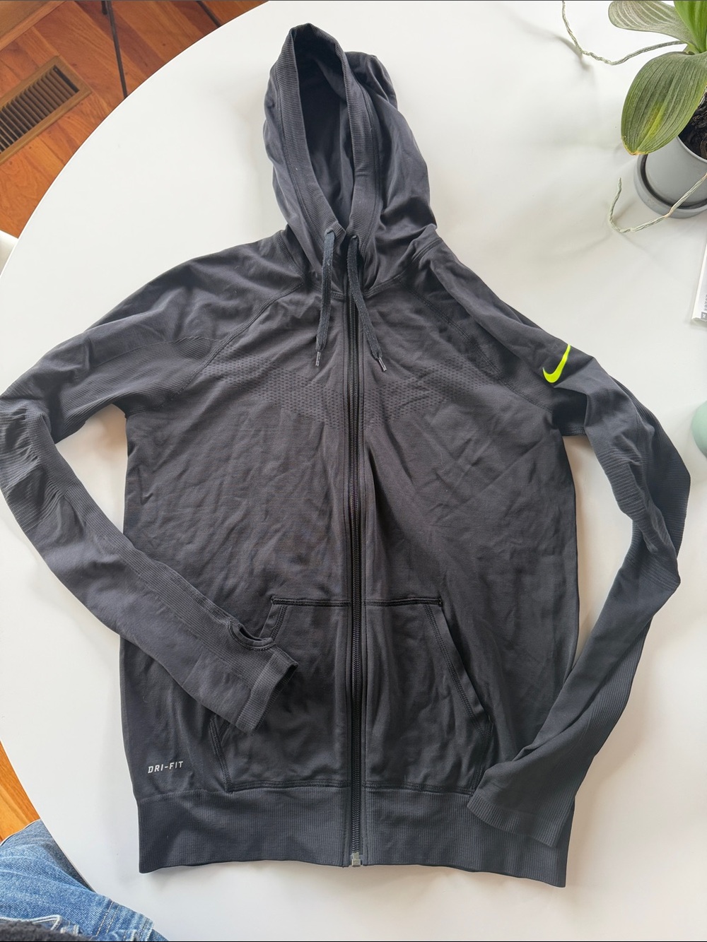 Nike Black Hoodie Dri-Fit Size Small